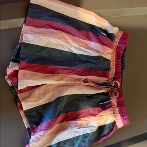Striped Multicolor Women's Shorts